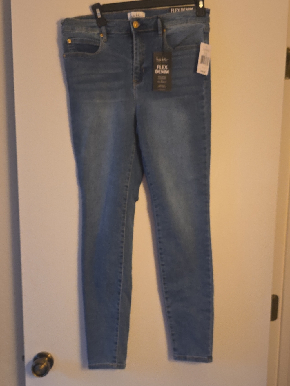 Nicole Miller Light Blue Skinny Jeans